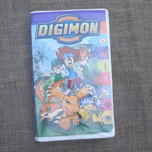 Digimon Vol 1 VHS anime tape